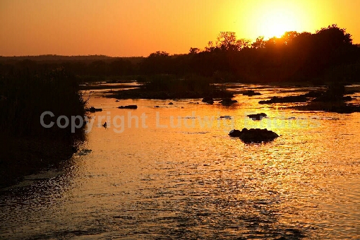 Sonnenaufgang Olifants River / Sunrise Olifants River