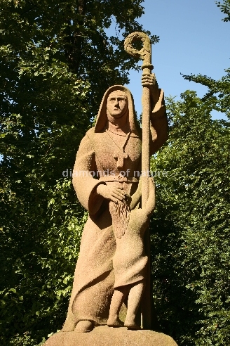 St. Ottilien - Figur / St. Ottilien - Figure
