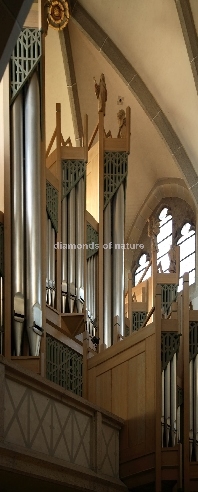 St. Ottilien - Orgel in Kirche / St. Ottilien - Organ in Church