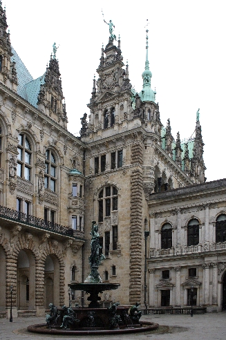 Hamburg Rathaus - Hamburg City hall